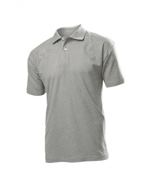 Men's polo shirt Gray/mélange