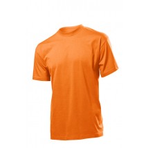 Мужская классическая футболка Оранжевый