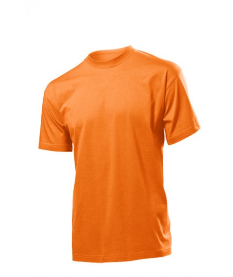 Мужская классическая футболка Оранжевый