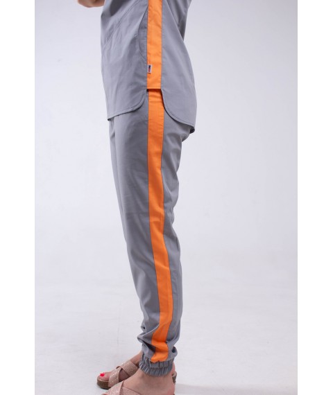 Medical suit Parma Light/gray-orange