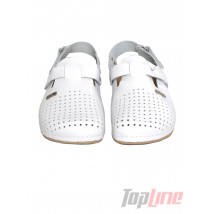 Medical men's slippers Sabo Leon 701M White