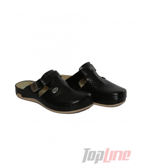 Medical women's slippers Sabo Leon 950 Black
