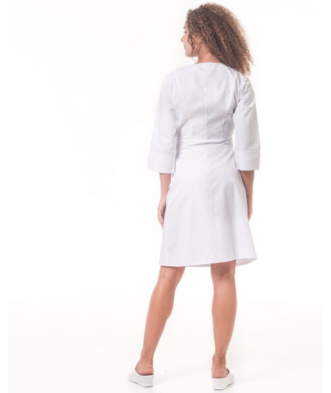 Medizinisches Kleid Verona White