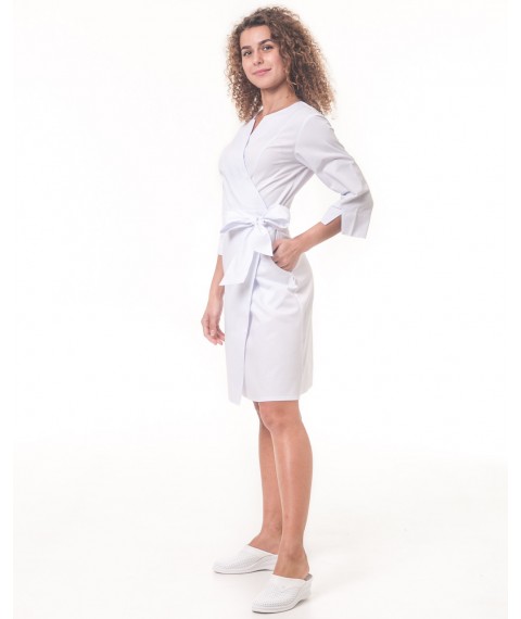 Medizinisches Kleid Verona White