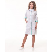 Medical gown Philadelphia White-Mint