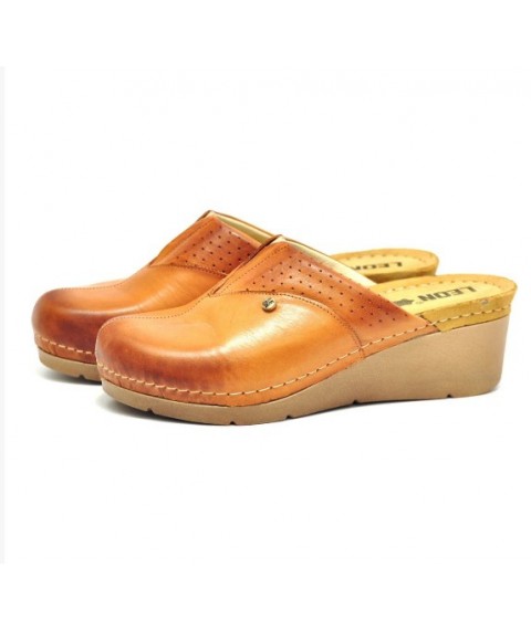 Medical women's slippers Sabo Leon 1002 Brown