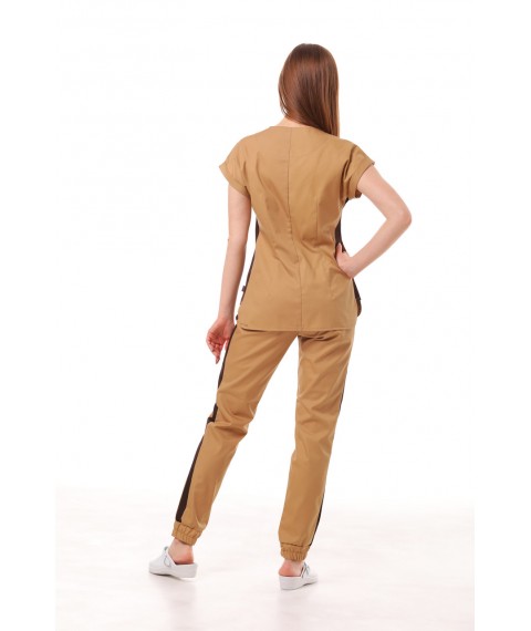 Medical suit Parma Beige-brown