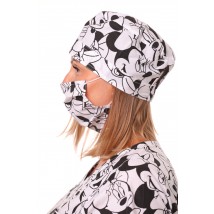 Mickey Mouse print mask