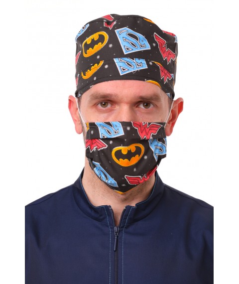 Batman print mask