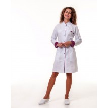 Medical gown Beijing White-purple