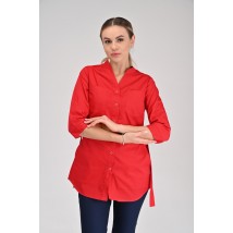Arztjacke Normandy Rot, 3/4