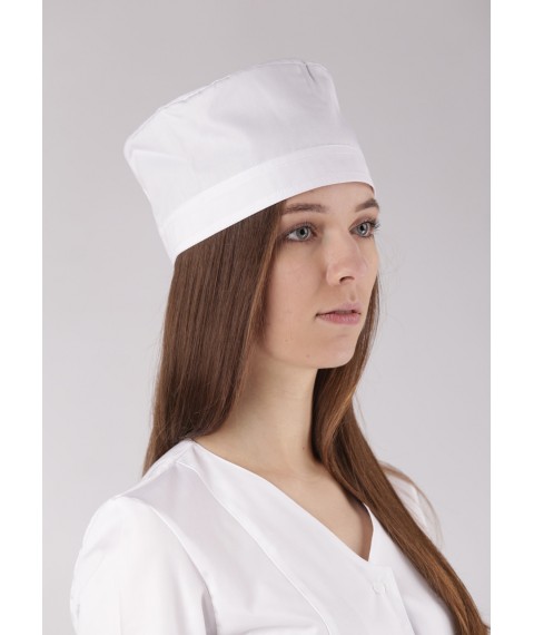 Medical cap, White