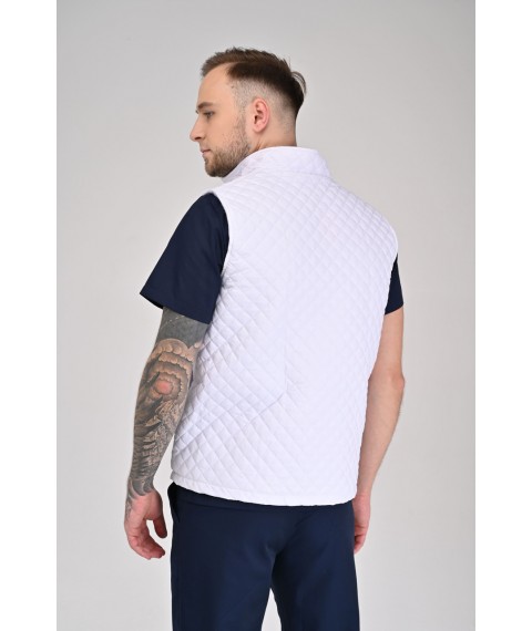 Medical vest Yukon 2 (stand) quilted, White