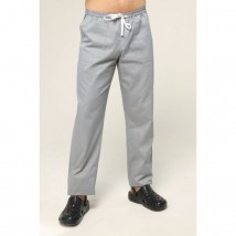 Men's medical pants, Light gray