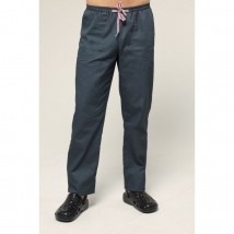 Men's medical pants, Dark gray