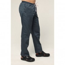 Men's medical pants, Dark gray