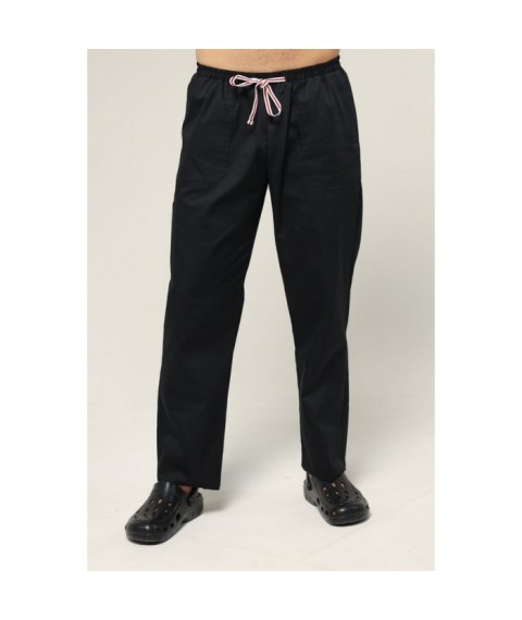 Men's medical pants, Black