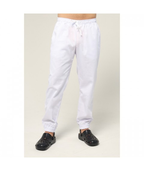 Men's medical pants Jackson, White