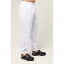 Men's medical pants Jackson, White