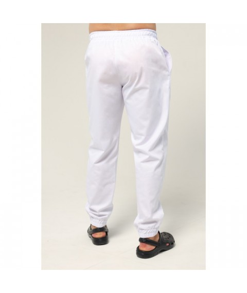 Men's medical pants Jackson, White