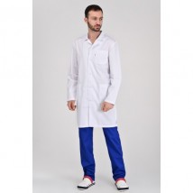 Medical gown London White (button)