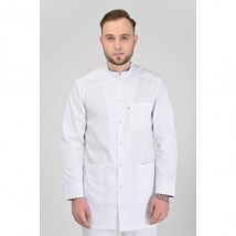Medical shortened robe Bonn White