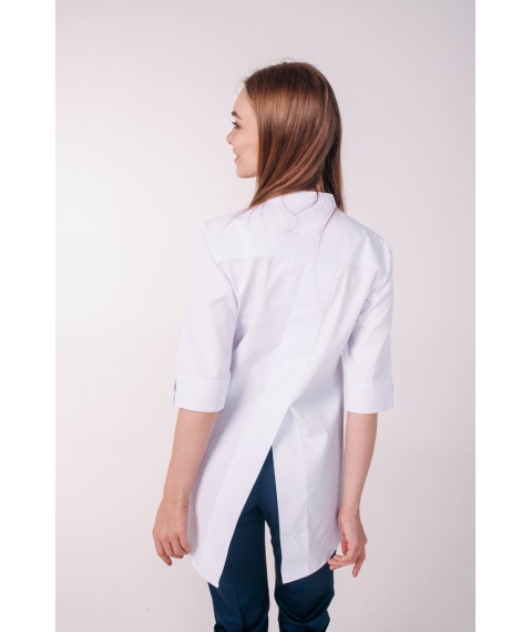 Medical jacket Nevada 3/4, White