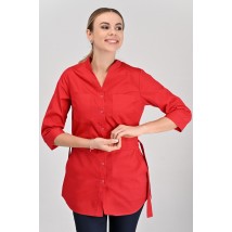 Medical jacket Normandy 3/4, Red