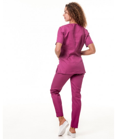 Medical jacket Warsaw Fuchsia