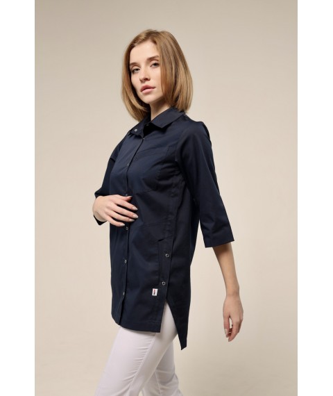 Medical jacket Navara 3/4 Dark blue