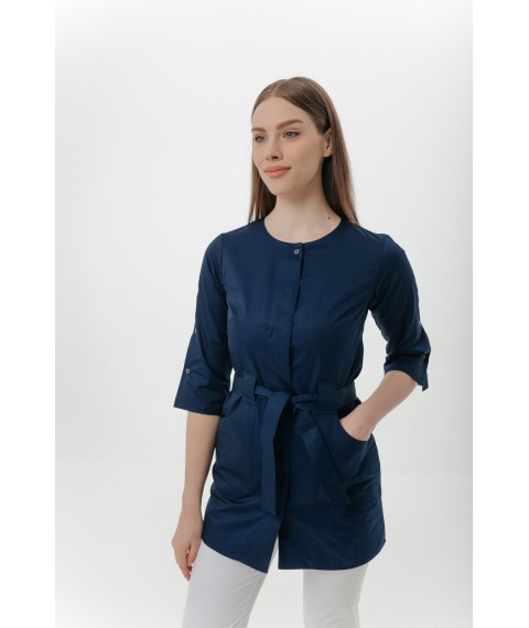 Medical Tunic Casablanca 3/4 Dark Blue