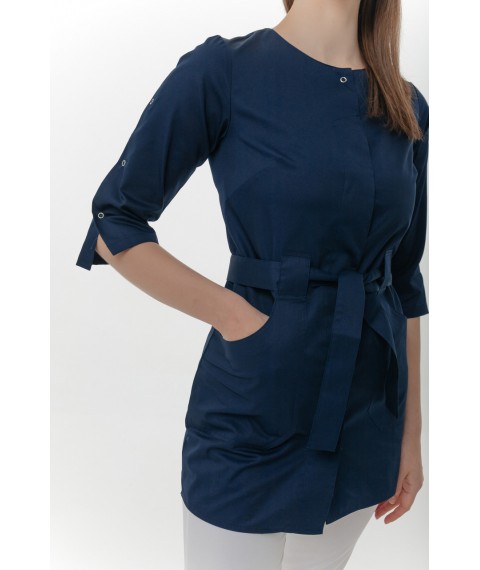 Medical Tunic Casablanca 3/4 Dark Blue