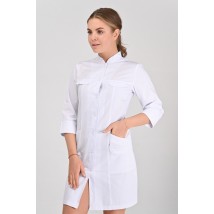 Women's medical gown Beijing White, 3/4