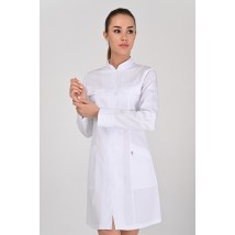 Women's medical gown Beijing White (long sleeve)
