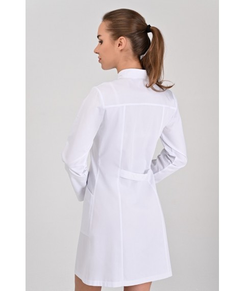 Women's medical gown Beijing White (long sleeve)