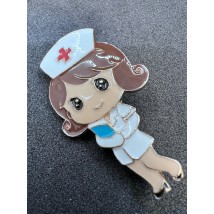 Medical jewelry (nurse in a hat)