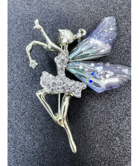 Medical jewelry (fairy blue wings)