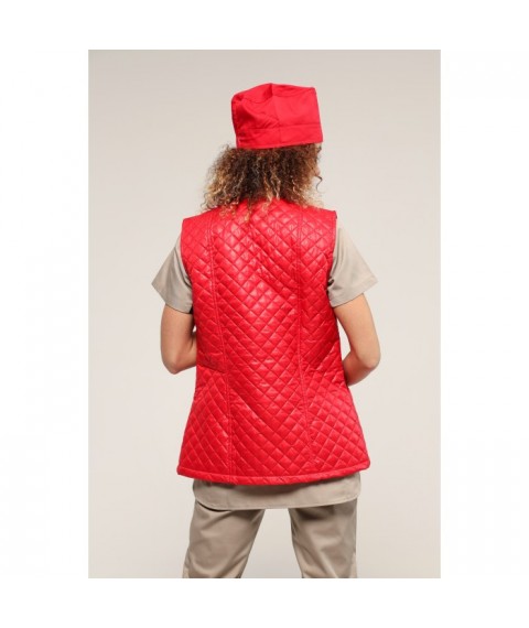 Medical vest Alaska 1 quilted, Red 42