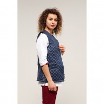 Medical vest Alaska 1 quilted, Blue 56