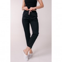 Women's medical pants 7/8, Black 58