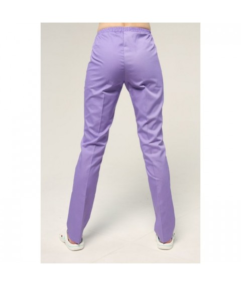 Medical pants with pockets for women, Lilac 50