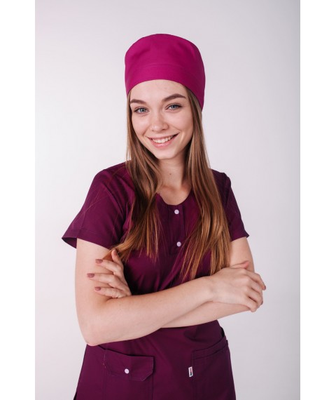 Medical cap, Fuchsia 62