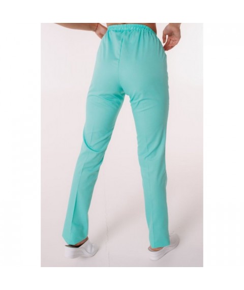 Medical pants with pockets for women, Mint 50