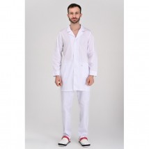 Medical gown School White (button) 50