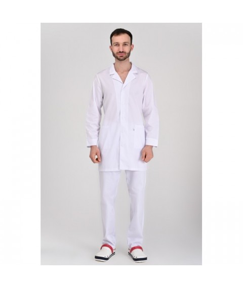 Medical gown School White (button) 50