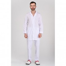 Medical gown School White (button) 52