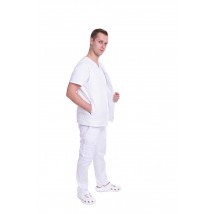 Medical vest Yukon 1 quilted, White 46