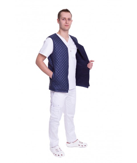 Medical vest Yukon 1 quilted, Blue 44
