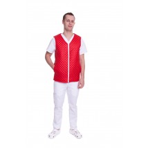 Medical vest Yukon 1 quilted, Red 50