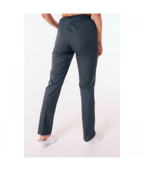 Medical pants with pockets for women, Dark gray 60